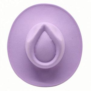 Chapeaux Panama pour hommes de style personnalisé, 20 couleurs, prêts à être expédiés, vente en gros, chapeaux Fedora à large bord pour un usage professionnel, décontracté et en plein air - Product Image 4