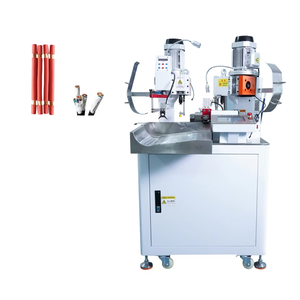 Dg đôi đầu hoàn toàn tự động thiết bị đầu cuối Uốn Tóc bồng máy các nhà sản xuất đa chức năng thiết bị đầu cuối dây uốn tóc bồng máy - Product Image 2