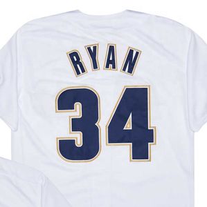 Listo para enviar <span class=keywords><strong>Craig</strong></span> Biggio White Throwback Camiseta de béisbol cosida de la mejor calidad - Product Image 4