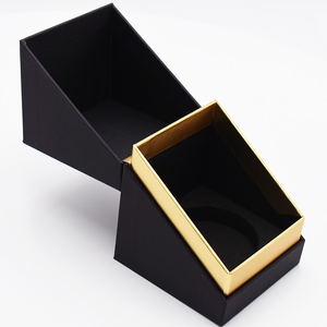 Custom black white candle jar gift box rigid paper cardboard boite bougie packaging candles box with logo