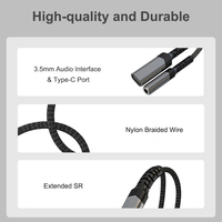 Pastall Super Haute Qualité 2 en 1 USB C vers 3.5mm Adaptateur Audio Type c Adaptateur de Prise Casque Convertisseur pour I Phone 15