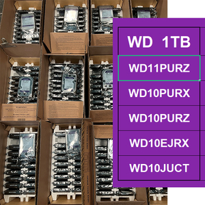 WD11PURZ ฮาร์ดดิสก์ 1TB รองรับเทคโนโลยี AllFrame รองรับกล้อง HD สูงสุด 64 ตัว สำหรับการใช้งานต่อเนื่อง 24/7  ออกแบบมาเพื่อ NVR/<span class=keywords><strong>DVR</strong></span> - Product Image 1