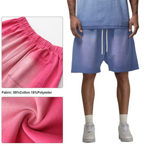 Custom Logo Heavyweight 380GSM Men's <strong>Shorts</strong> Wash Distressed Blank Cotton <strong>Shorts</strong> for Men - Product Image 3