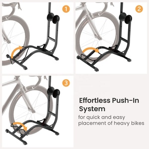 <span class=keywords><strong>Soporte</strong></span> para Bicicletas LBS03-01, Almacenamiento en Garaje, Vertical y Horizontal Ajustable, para Bicicletas de Interior y Eléctricas - Product Image 3