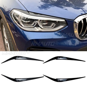 For BMW X3 X4 G01 G02 2018+ Body Kit Auto <b>Head</b> Light Lamp Eyelids Eyebrow Headlight Decoration Car <b>Styling</b> Trim Accessories - Product Image 1