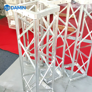 โครงถักอลูมิเนียมสีเงิน Damin STRAS3-161 ขายดี สำหรับแขวนลำโพง จอแสดงผลบนเวที หลังคา ได้รับการรับรองมาตรฐาน ISO/CE/TUV สำหรับคอนเสิร์ต - Product Image 3