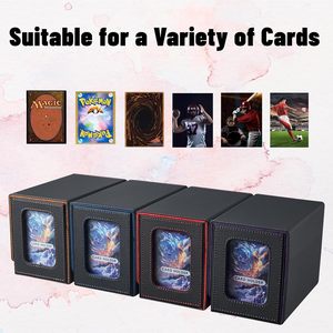 Bán buôn thủ thẻ hiển thị giữ 250 + tay Yugioh boong hộp chỉ huy giao dịch thẻ da hộp lưu trữ với khay xúc xắc - Product Image 4