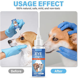 Nettoyant pour les taches de larmes d'animaux de compagnie avec logo personnalisé soulagement des <span class=keywords><strong>yeux</strong></span> secs gouttes pour les <span class=keywords><strong>yeux</strong></span> des chiens traitement des infections - Product Image 4