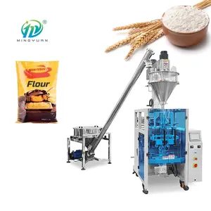 Высокоточная автоматическая упаковочная машина для муки 1 кг, машина для упаковки кукурузной пшеничной муки, молока, порошка