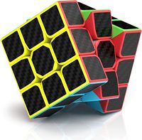 Cube Magique Publicitaire Personnalisé avec Logo 3x3, Cube Casse-Tête de Vitesse 3x3x3 Marquage Promotionnel