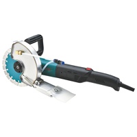 Machine de découpe humide sans balais 2800W, lame diamantée 156mm à refroidissement par eau, 8000 tr/min pour carrelage, pierre, dalle de béton