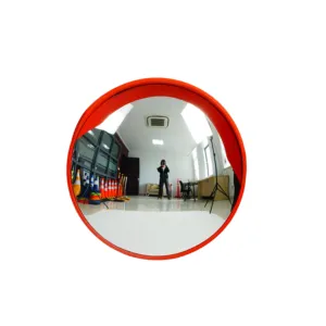 Convex Mirror Outdoor Indoor Adjustable Wide Angle Clear View Safety Traffic Mirror for Garage Warehouse Driveway Park