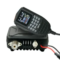 Minitransceptor de Radio FM móvil para coche, estación de Radio de doble banda, VHF, UHF, 25W, 200 canales