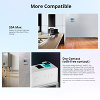 Untuk TH Elite 16A/20A WiFi Switch Pemantau Suhu dan Kelembapan Sistem Rumah Pintar Siap Pakai Bersertifikasi CE/FCC A362