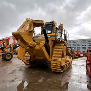 Bulldozer sur chenilles Caterpillar D10N d'origine japonaise, moteur CAT3412, grand bulldozer avec ripper pour le nivellement des terrains de construction. - Product Image 1
