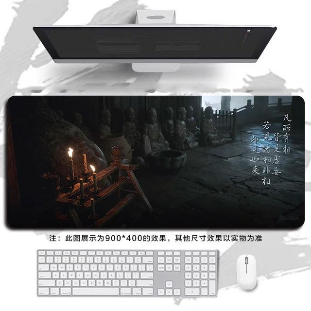 XXL Anti-Slip Natural Rubber Gaming Mouse Pad Custom Logo Printed Desk Mat Big Size Mouse Pads in Stock
