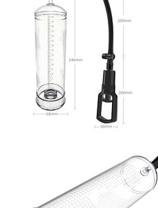Pompa del pene manuale di ingrandimento del vuoto degli uomini Extender del pene pompa con Dong per il maschio masturbazione pssi adulti giocattolo del sesso per gli uomini - Product Image 5