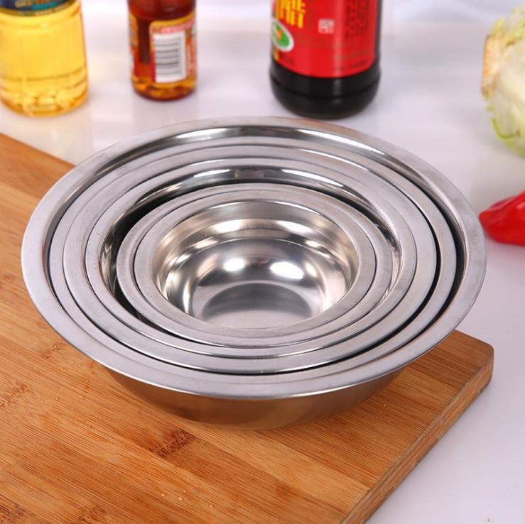 Multi-sizes Stainless steel multi-function  Hot Sale Top Quality Stand Multi Foldable bowl