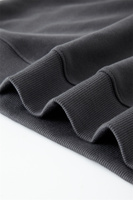 100% coton manches longues vierges personnalisées avec une chemise à revers décontracté surdimensionné manches longues avec une chemise à col rabattu pour hommes