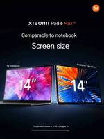 Tablette Xiao 6 Max 14, écran 14 pouces 120 Hz 2.8K UHD, processeur Snapdragon 8+ | Batterie 10000mAh Chargeur rapide 67W Mi Pad