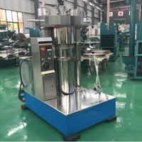 Presse à huile hydraulique compacte 20 kg/h pour l'huile d'avocat, de soja et de colza, idéale pour les moulinets d'huile