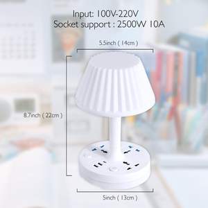 Lámpara de Mesa LED Moderna con Forma de Hongo, Base E26, Multifuncional, Decorativa, para Lectura Nocturna, Venta al Por Mayor - Product Image 6