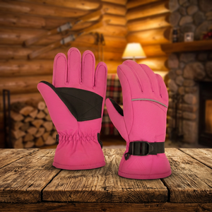 Guantes Térmicos Impermeables y Cortavientos para Nieve, con Pantalla Táctil, para Esquí y Snowboard, de Poliéster, para Deportes al Aire Libre, con Logotipo Personalizado - Product Image 3