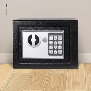 Mini nhà văn phòng tiền an toàn hộp thiết kế mới nóng bán kim loại khóa điện tử lưu trữ an toàn - Product Image 4