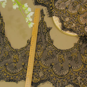 Özelleştirilebilir renkler ile toptan el yapımı boncuklu dantel nakış. - Product Image 2