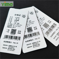 Индивидуальные Эко-дружелюбные RFID/NFC Бумажные Бирки OEM с Нанесением Логотипа и Выбором Цвета для Одежды, Обуви и Сумок