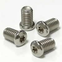 Fabricante de Fijaciones Personalizadas CNC No Estándar, Tornillos Torx de Cabeza Semicircular M2.5M3 de Acero, Titanio y Acero Inoxidable Hechos a Medida Según Dibujo