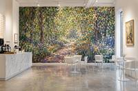 Papier peint mural 3D personnalisé avec cascade de forêt, paysage naturel pour salle de bain, spa, décoration de la maison