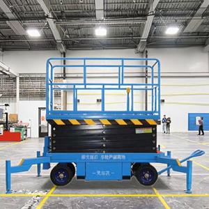 電動油圧シザーリフト空中リフティング足場12m屋外モバイル自己推進式 - Product Image 3