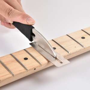 Paslanmaz çelik gitar tamir ve Luthier araçları profesyonel taçlandıran dosya gitar bas gitar aksesuarları için somun dosyaları - Product Image 4