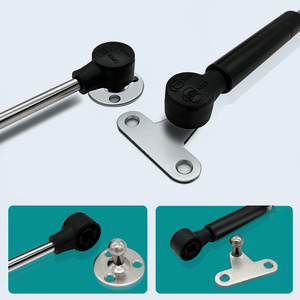 แก๊สสตรัท Zuogang รุ่น Pneumatic Support Rod 100N สำหรับประตูบานพับขึ้น ประตูอลูมิเนียม กระจก ไม้ ตู้ - Product Image 4