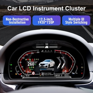 Navihua 12.3''Digital Cluster Car LCD Dashboard Instrument Panel for BMW 5 Series F10 2010-2017 Speed <b>Meter</b> Multimedia - Product Image 5