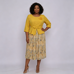 En Oferta, Vestido Largo Elegante y Formal para Mujer de Oficina, Estilo Africano, de Alta Calidad, Talla Grande - Product Image 4