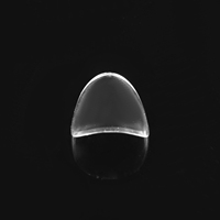 50 pièces/sac, pointes d'ongles en gel taille unique, pack de recharge X, couverture complète, amande naturelle, courtes, 4,5