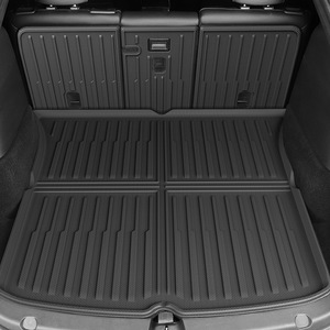 Coussin de dossier de siège spécial pour <span class=keywords><strong>Tesla</strong></span> Model 3/Y, tapis de coffre avant et arrière en TPE, pièces de modification intérieure - Product Image 1