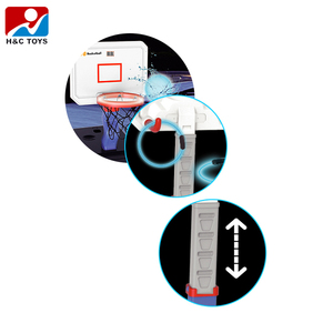 Juguete Deportivo 4 en 1 con Contador de Puntos Eléctrico, Soporte de Baloncesto para Interiores y Exteriores, Juego de Lanzamiento de Anillos con Luces y Juego de Béisbol con Luces - Product Image 2