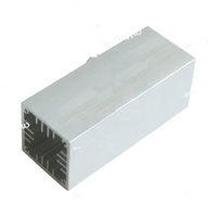 Radiateur de tunnel de vent pour ventilateur haute puissance accouplement vent dissipateur thermique tunnel dissipateur thermique circuit dissipateur thermique dissipateur de chaleur segmenté