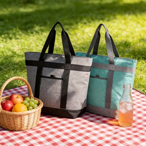 They Broke In Insulated Tote Bag Large Capacity Double Handle Cooler For Picnic Camping Food Storage - Product Image 1