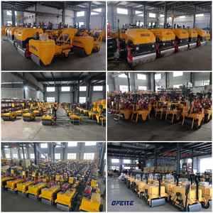 Rodillo Compactador Vibratorio Manual de Doble Tambor para Asfalto, Venta Directa de Fábrica - Product Image 5