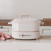 Marmite électrique multifonction Mini Portable Home Kitchen Cooking Hotpot
