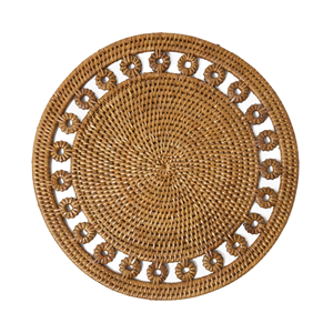 Plaque chauffante portable pour aliments, style vintage, avec dessous de plat tissé, température réglable, antidérapante, pour usage domestique - Product Image 1