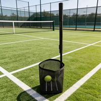 2026 Ramasseur de balles de pickleball et de tennis pour enfants, écologique, durable, imperméable, portable, longueur réglable, intérieur/extérieur
