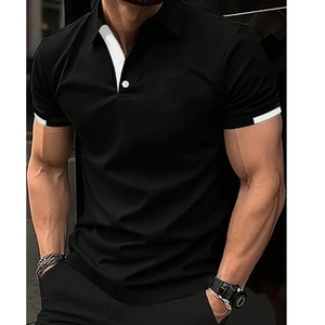 Polo de golf slim fit pour homme, séchage rapide, manches courtes, anti-transpiration, t-shirt décontracté pour le tennis - Product Image 1