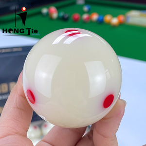 Bola <span class=keywords><strong>de</strong></span> <span class=keywords><strong>billar</strong></span> <span class=keywords><strong>de</strong></span> alta calidad Hongjie, Bola <span class=keywords><strong>de</strong></span> <span class=keywords><strong>billar</strong></span> <span class=keywords><strong>de</strong></span> 6 puntos rojos - Product Image 4