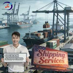 门到门货运代理 中国至英国/意大利/法国/加拿大/德国/美国 海运 DDP 与 LCL FCL + 快递运输代理 - Product Image 1