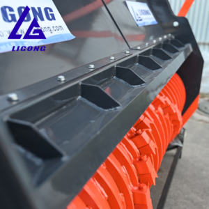 スキッドステアマルチャー 72インチ 林業用ドラム式土地開墾ヘッド 1～3トンローダー用 - Product Image 4